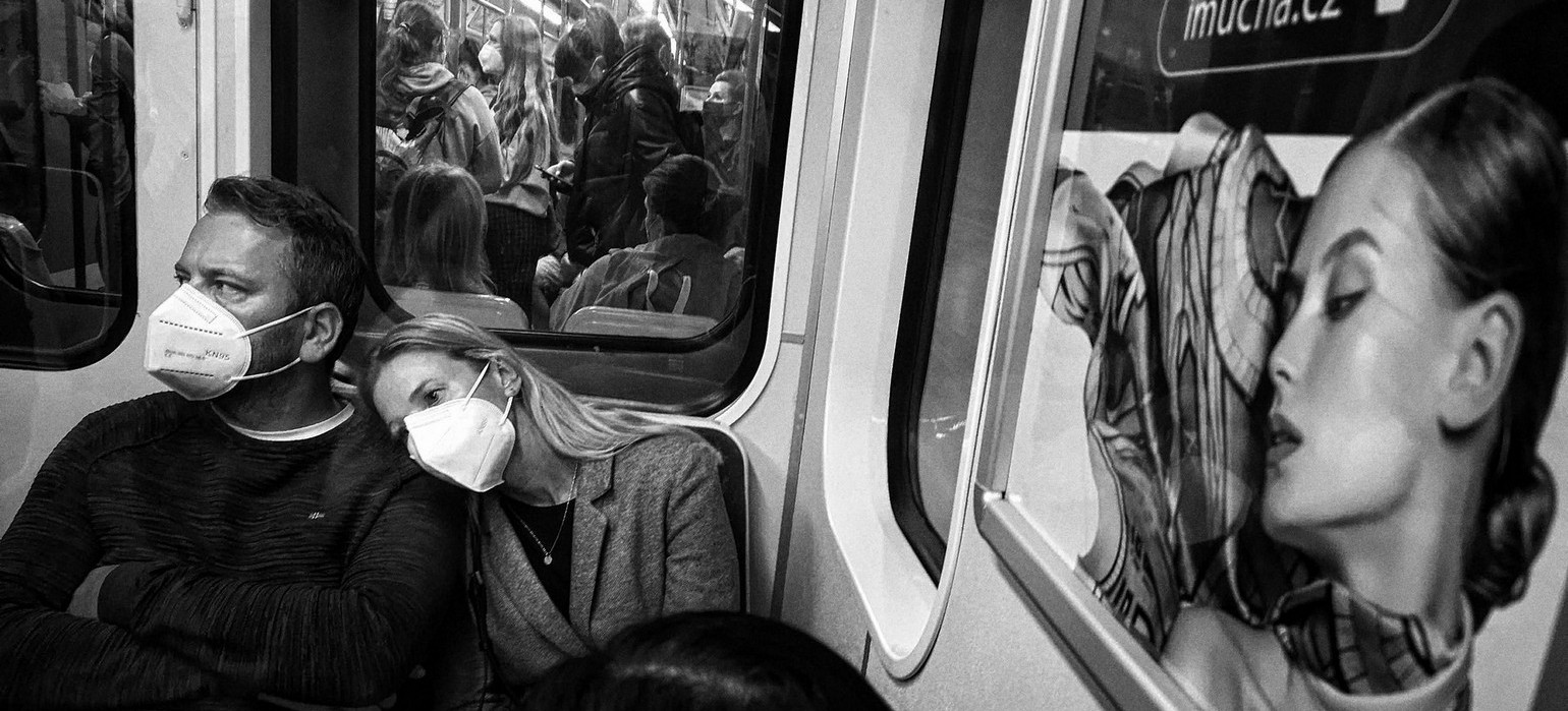 V metru za časů COVIDu